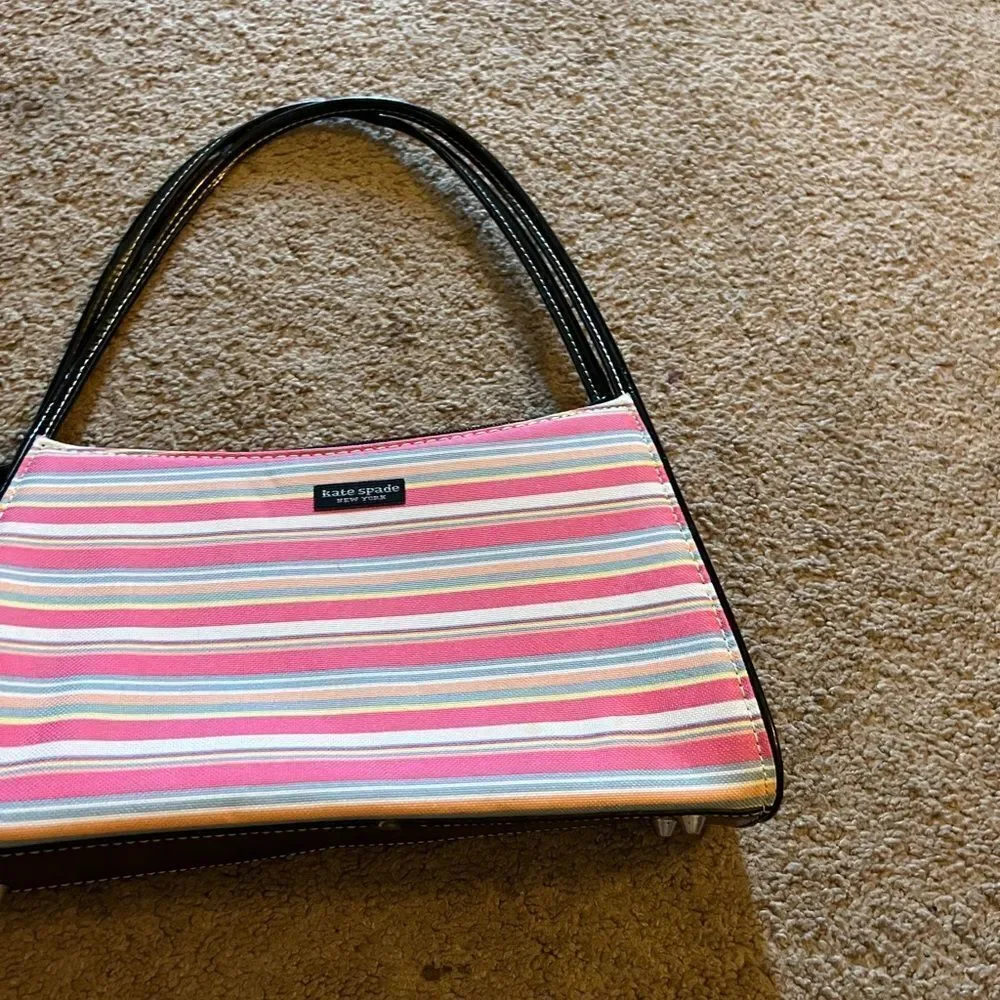 Kate spade small striped bag‎